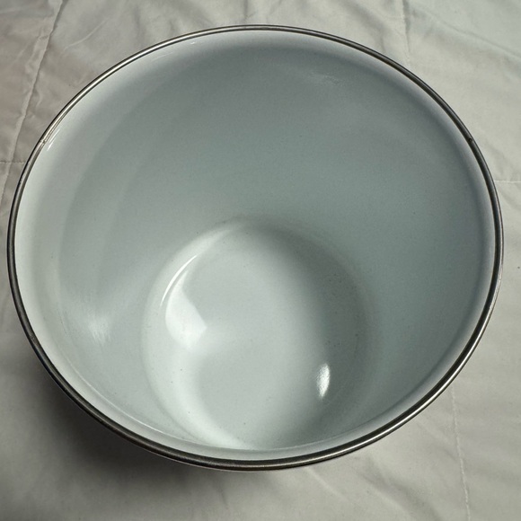 Cornell Enamel Utensil Spoon Holder Unique Floral Heart Scroll Design Thailand - Picture 5 of 9